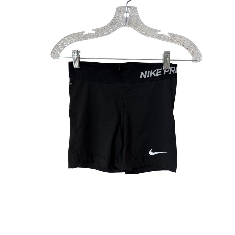 Nike Pro Black Biker Shorts Size Small